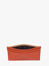 Kaarthouder Martin Leder Le tanneur Oranje martin TMIN3500-vue-porte